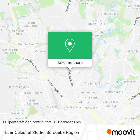 Luar Celestial Studio map