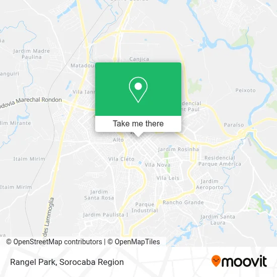 Rangel Park map