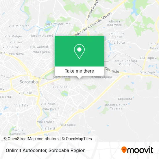 Onlimit Autocenter map