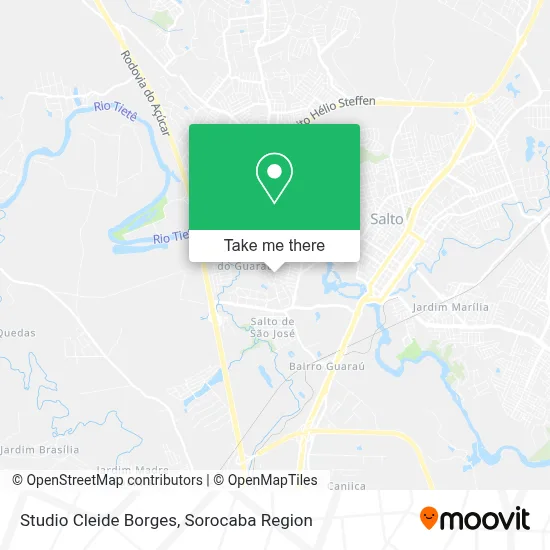 Studio Cleide Borges map
