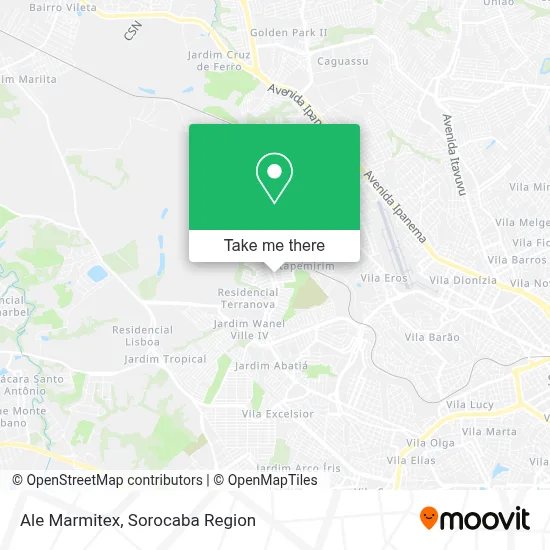 Ale Marmitex map