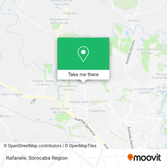 Rafanele map