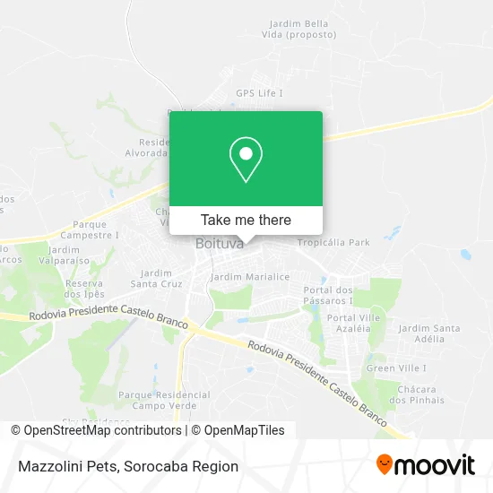 Mazzolini Pets map