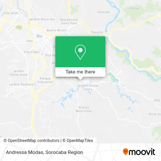 Andressa Modas map