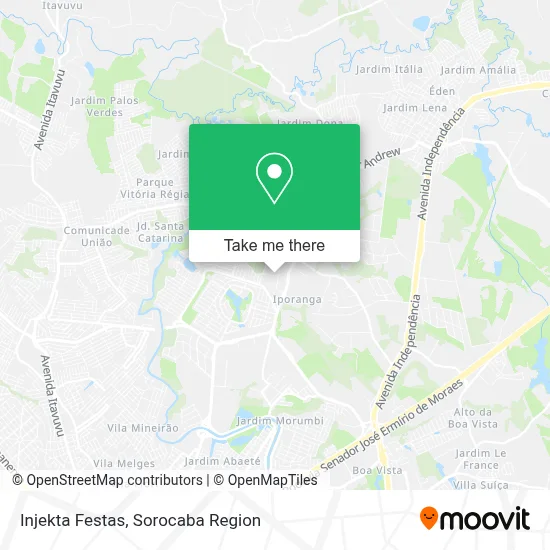 Injekta Festas map
