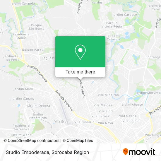 Studio Empoderada map