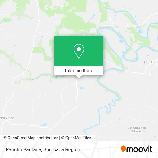 Rancho Santana map