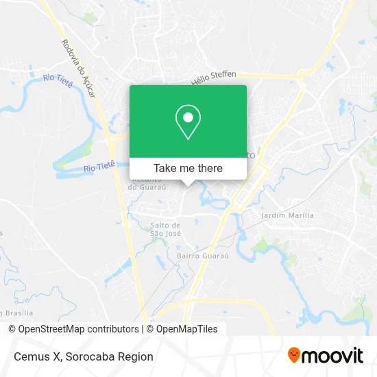 Cemus X map