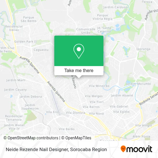 Neide Rezende Nail Designer map