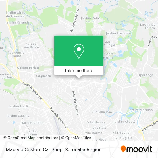 Macedo Custom Car Shop map