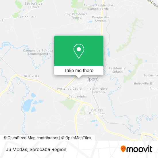 Ju Modas map