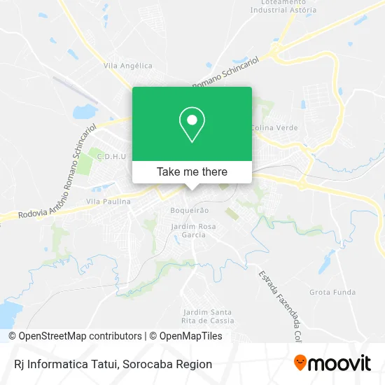 Rj Informatica Tatui map