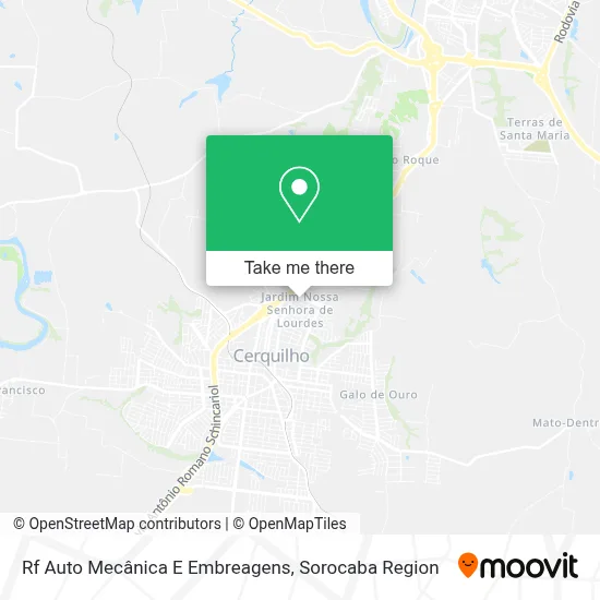 Rf Auto Mecânica E Embreagens map