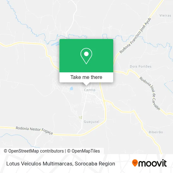 Lotus Veiculos Multimarcas map