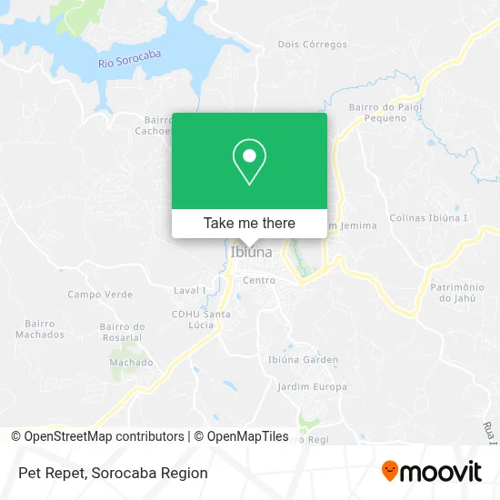 Pet Repet map