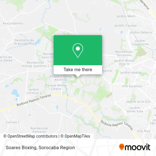 Soares Boxing map