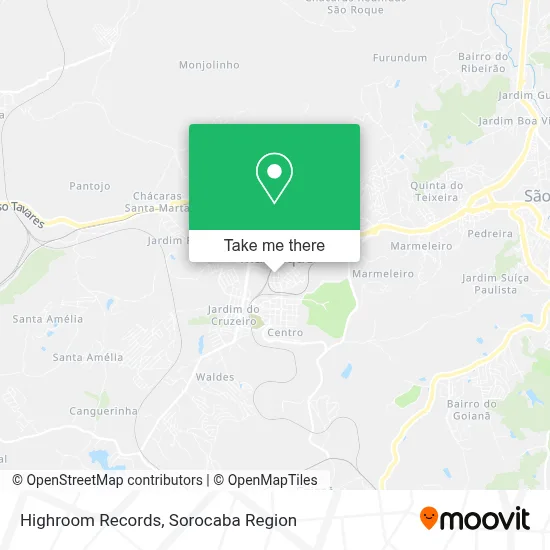Highroom Records map