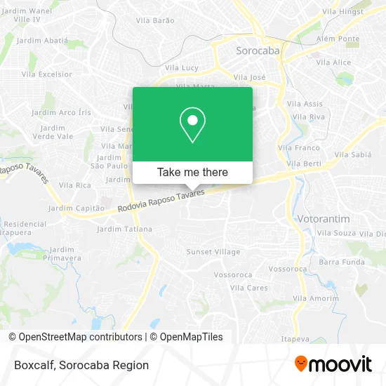 Boxcalf map