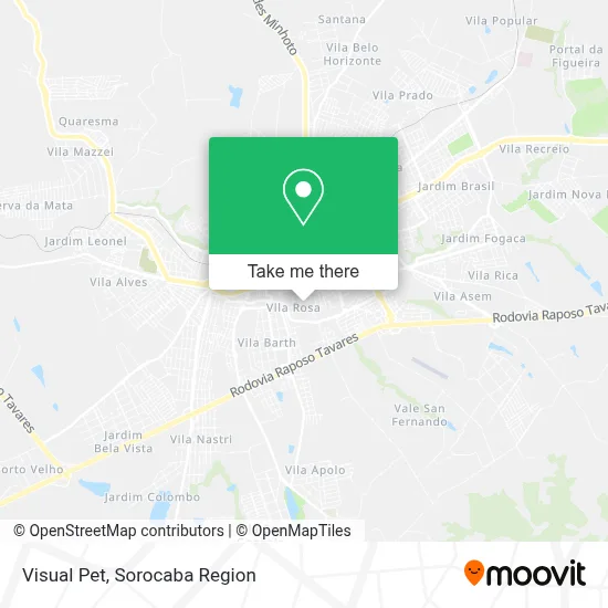 Visual Pet map