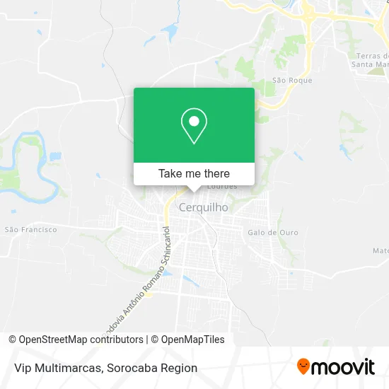 Vip Multimarcas map