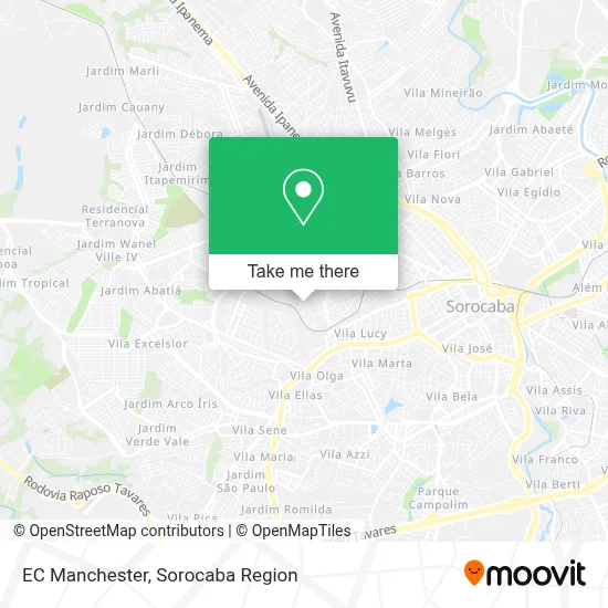 EC Manchester map