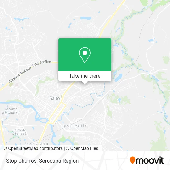 Stop Churros map