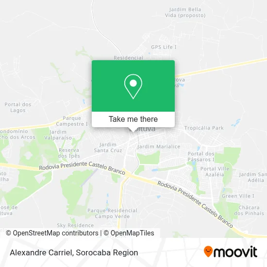 Alexandre Carriel map