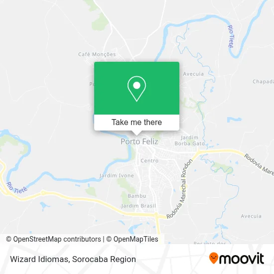 Wizard Idiomas map