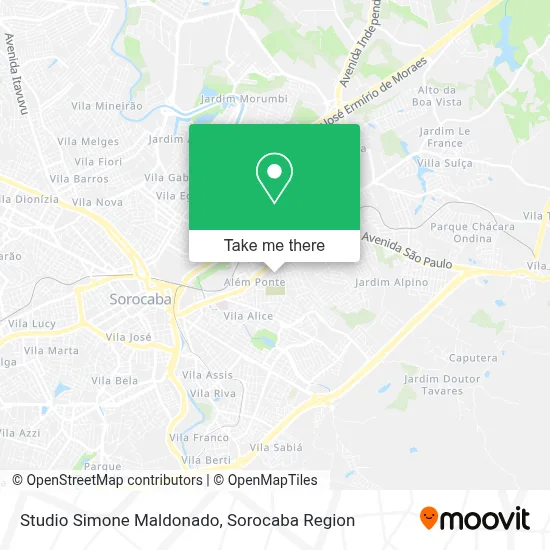 Studio Simone Maldonado map