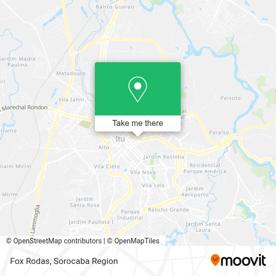 Fox Rodas map