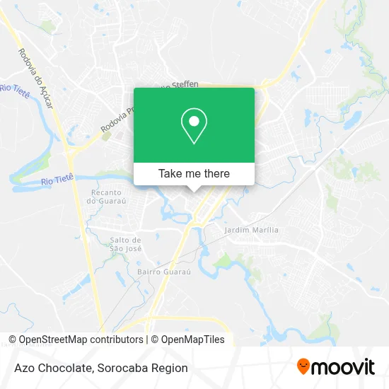 Azo Chocolate map