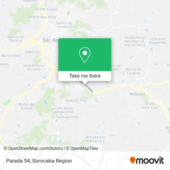 Parada 54 map