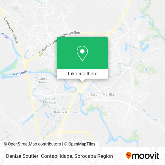 Denize Scutieri Contabilidade map