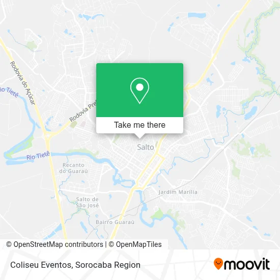 Coliseu Eventos map