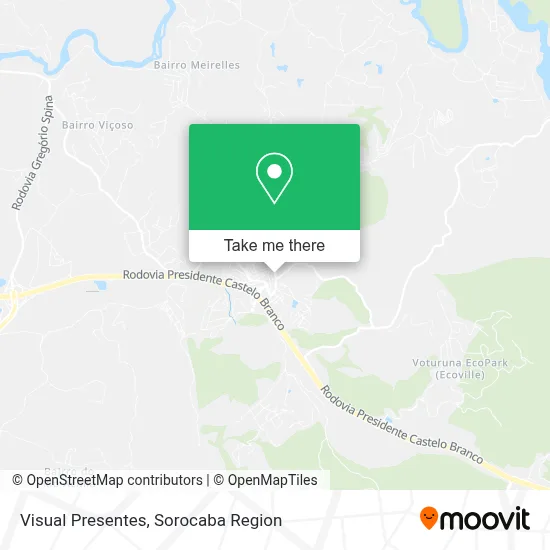 Visual Presentes map