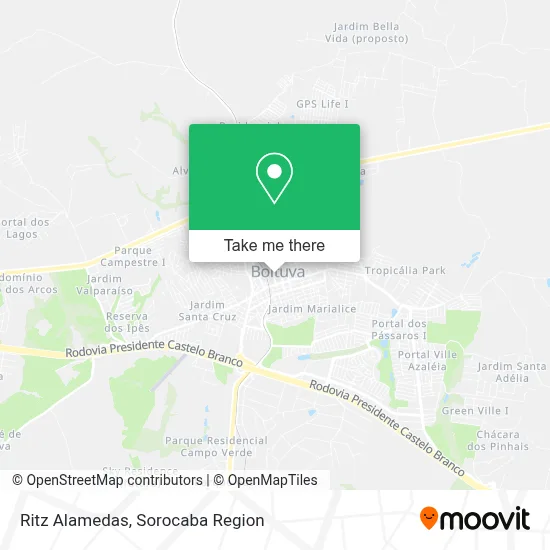 Ritz Alamedas map