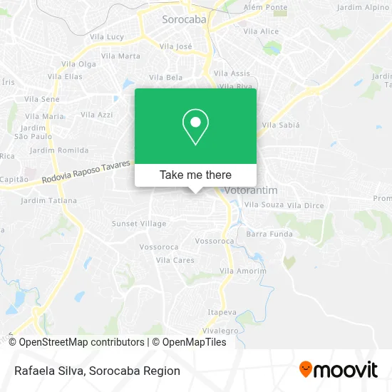 Rafaela Silva map
