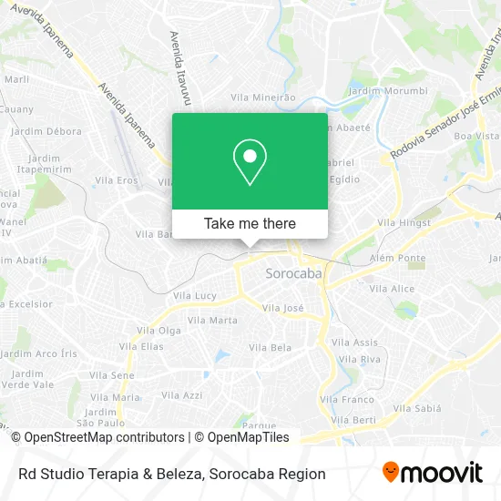 Rd Studio Terapia & Beleza map