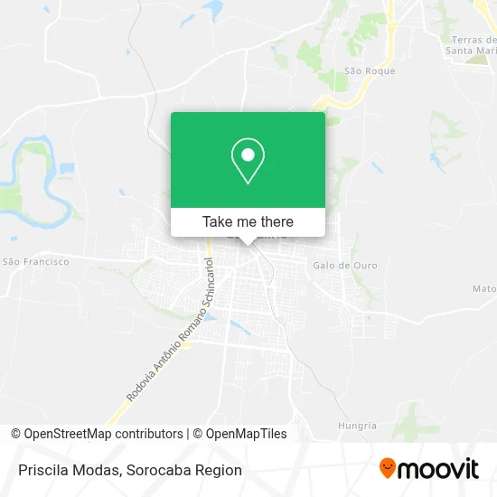 Priscila Modas map