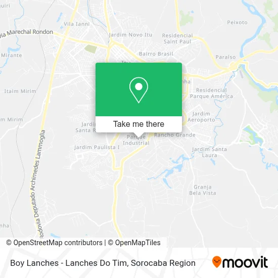 Boy Lanches - Lanches Do Tim map