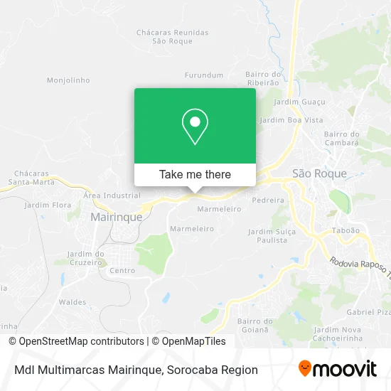 Mdl Multimarcas Mairinque map