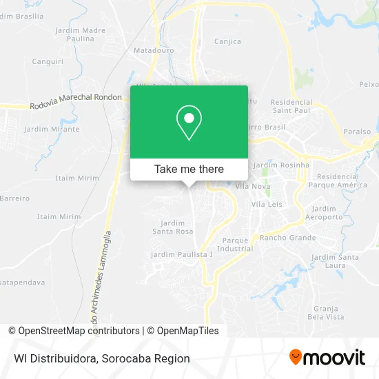 Wl Distribuidora map