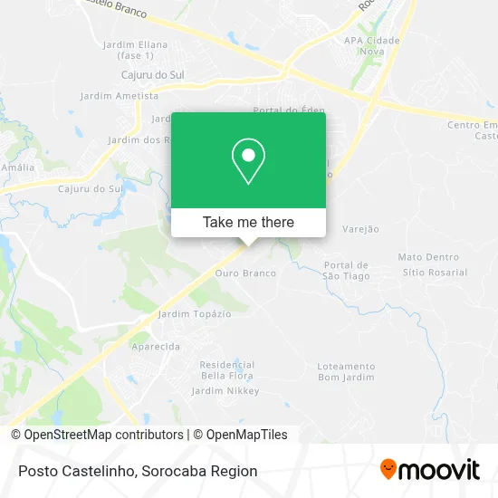 Posto Castelinho map