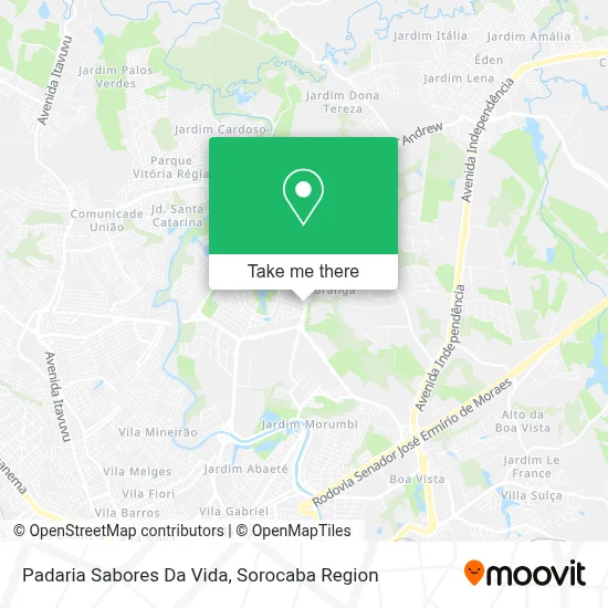 Padaria Sabores Da Vida map