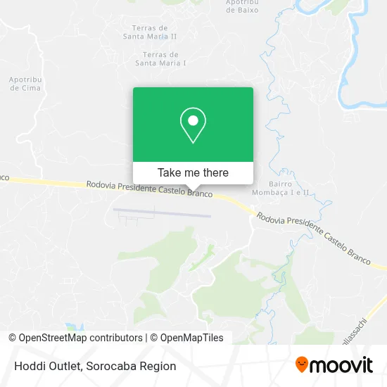 Hoddi Outlet map