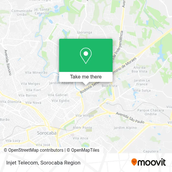 Injet Telecom map