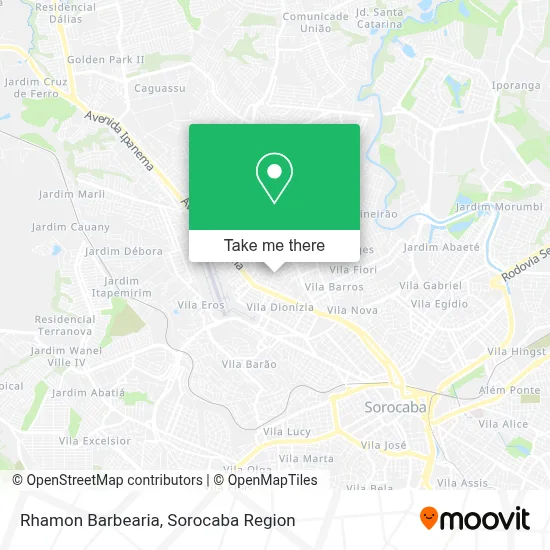 Rhamon Barbearia map