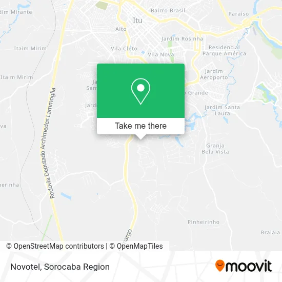 Novotel map