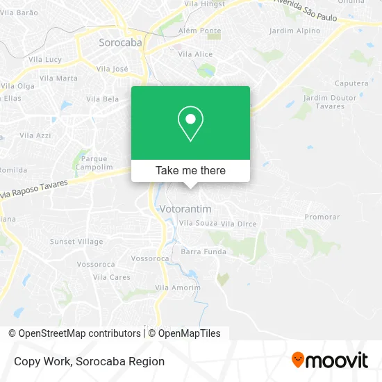 Copy Work map