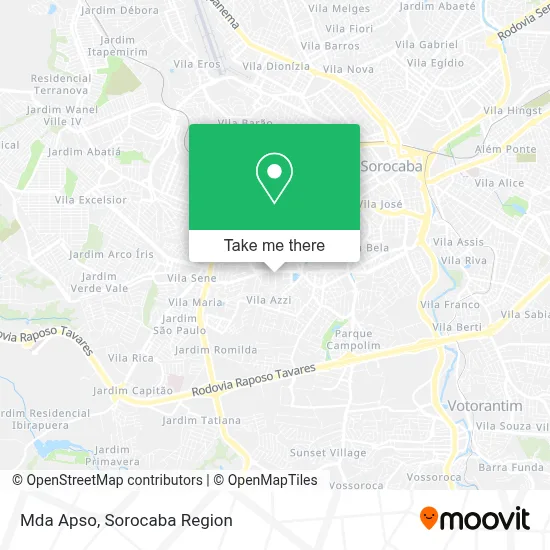 Mda Apso map